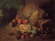 Jean Baptiste Oudry Still Life with Fruit USA oil painting artist